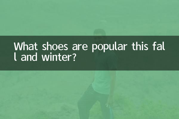 Welche Schuhe sind diesen Herbst und Winter angesagt?