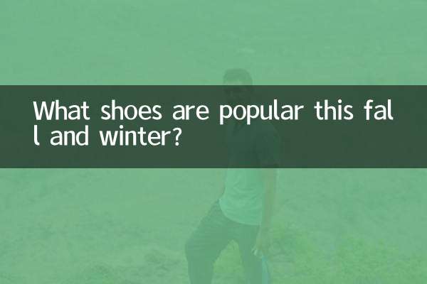 Welche Schuhe sind diesen Herbst und Winter angesagt?