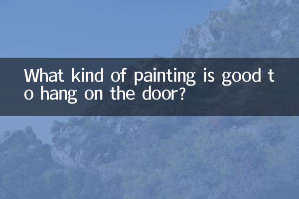 Che tipo di quadro è bello appendere alla porta?