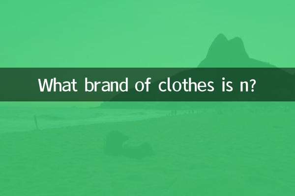 Какая марка одежды n?