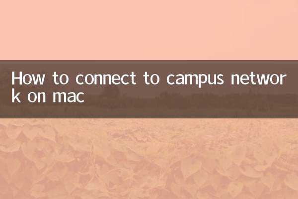 Come connettersi alla rete del campus su mac