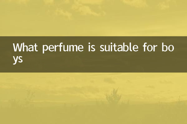 Какие духи подходят мальчикам