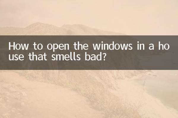 দুর্গন্ধযুক্ত ঘরের জানালা কীভাবে খুলবেন?