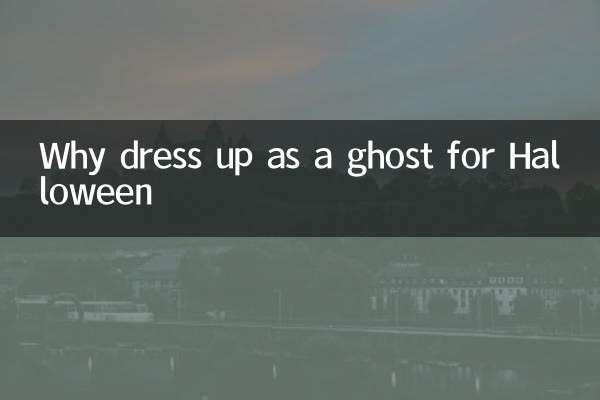 Por que se vestir de fantasma no Halloween