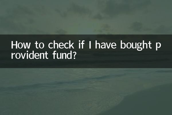 Wie überprüfe ich, ob ich eine Vorsorgekasse gekauft habe?