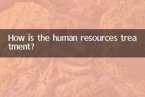 人力資源待遇怎麼樣