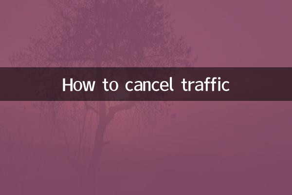 Come cancellare il traffico