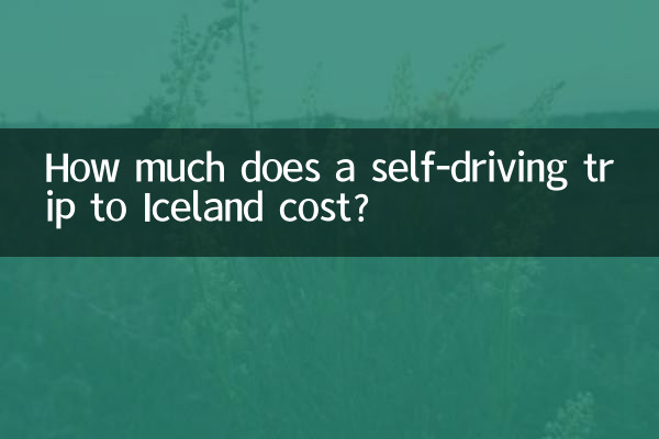 アイスランドへの自動運転旅行の費用はいくらですか?