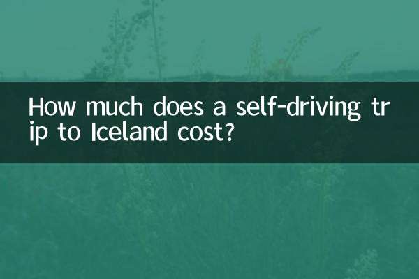 アイスランドへの自動運転旅行の費用はいくらですか?