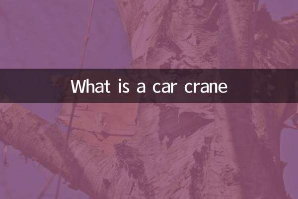 ¿Qué es una grúa para coche?