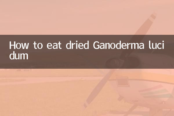 Wie man getrockneter Ganodermie lucidum isst
