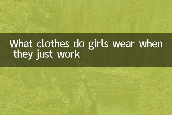 ¿Qué ropa usan las niñas cuando solo funcionan?