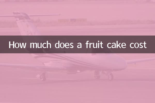 Quanto custa um bolo de frutas