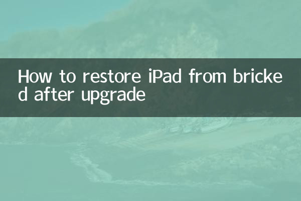 So stellen Sie das beschädigte iPad nach dem Upgrade wieder her