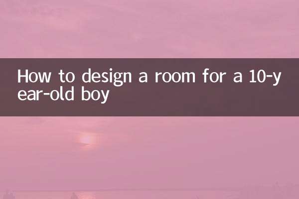 10 سالہ لڑکے کے لئے کمرہ کیسے ڈیزائن کریں
