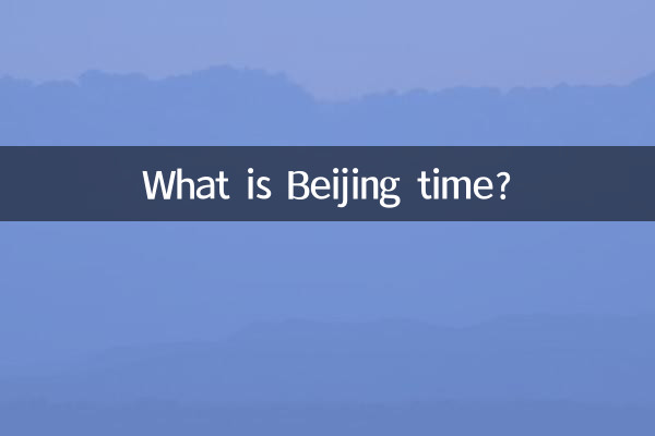 ما هو توقيت بكين؟