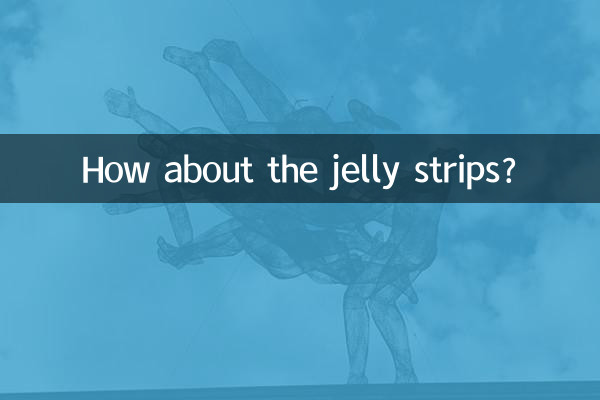 Wie wäre es mit den Geleestreifen?