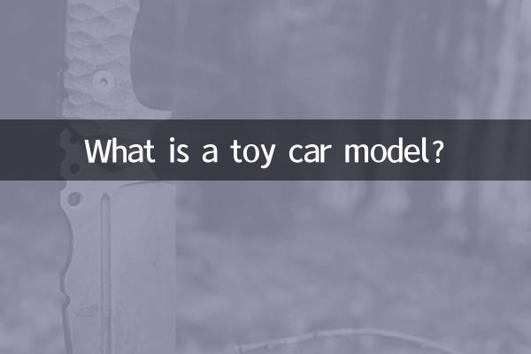 একটি খেলনা গাড়ী মডেল কি?