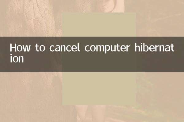 कंप्यूटर हाइबरनेशन कैसे रद्द करें
