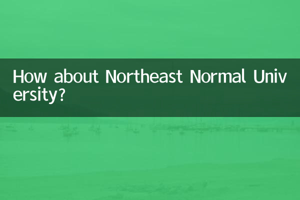 How about Northeast Normal University?