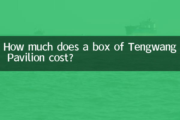 How much does a box of Tengwang Pavilion cost?