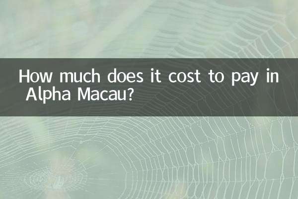 আলফা ম্যাকাওতে কত টাকা দিতে হবে?