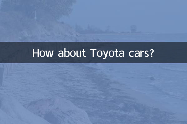 টয়োটা গাড়ির কথা কেমন?
