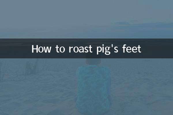 چگونه پای خوک را کباب کنیم