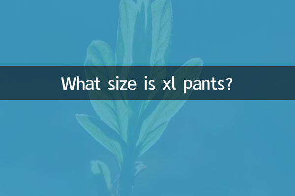 xl바지 사이즈 몇인가요?