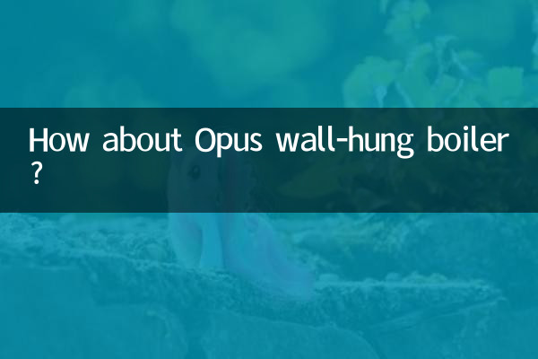オーパスの壁掛けボイラーはどうでしょうか?