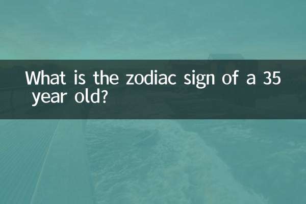 What is the zodiac sign of a 35 year old?