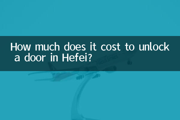 Quanto custa destrancar uma porta em Hefei?