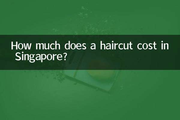هزینه کوتاه کردن مو در سنگاپور چقدر است؟