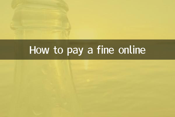 كيفية دفع الغرامة عبر الإنترنت