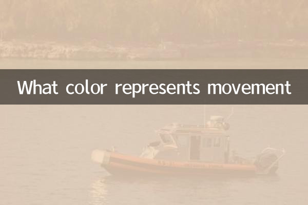 Welche Farbe steht für Bewegung?