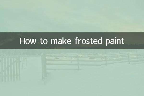 نحوه درست کردن رنگ مات