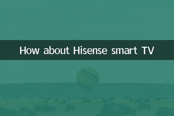 Que diriez-vous de la télévision intelligente Hisense