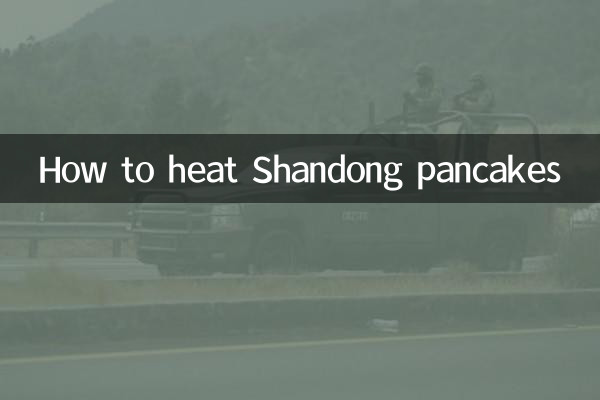 Cómo calentar panqueques de Shandong