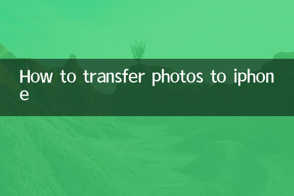 نحوه انتقال عکس به آیفون