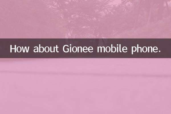 Che ne dici del cellulare Gionee?