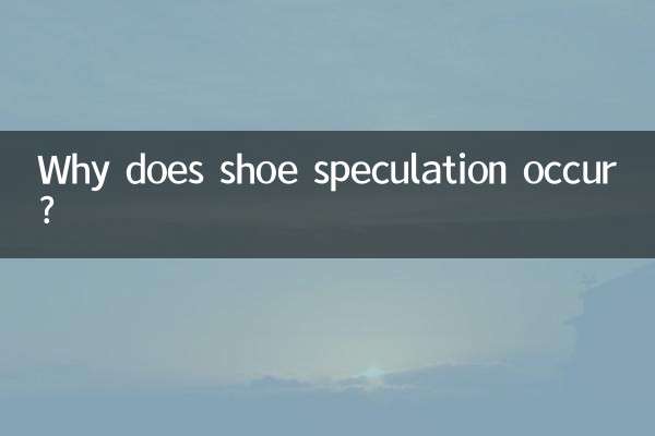 신발 투기는 왜 발생하는가?