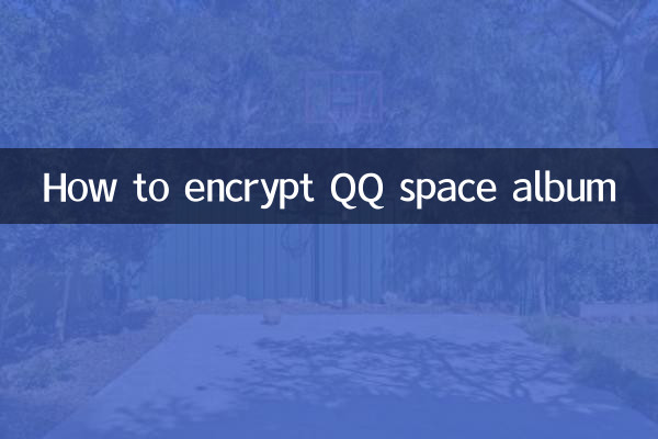 Cómo cifrar el álbum espacial QQ