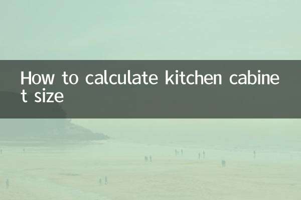 Come calcolare la dimensione del mobile da cucina