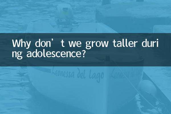 Por que não crescemos mais durante a adolescência?