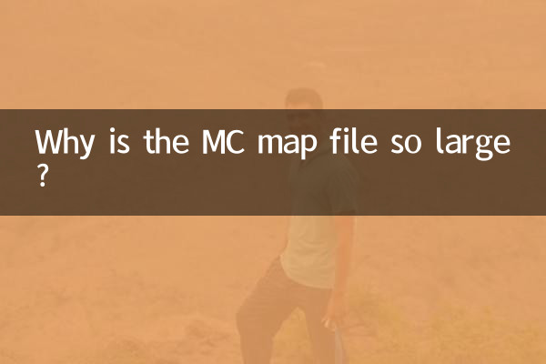 Perché il file della mappa MC è così grande?