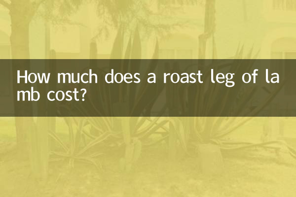 ¿Cuánto cuesta una pierna de cordero asada?