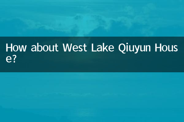 वेस्ट लेक कियुयुन हाउस के बारे में क्या ख्याल है?