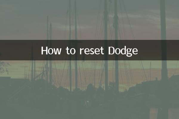 Como redefinir o Dodge