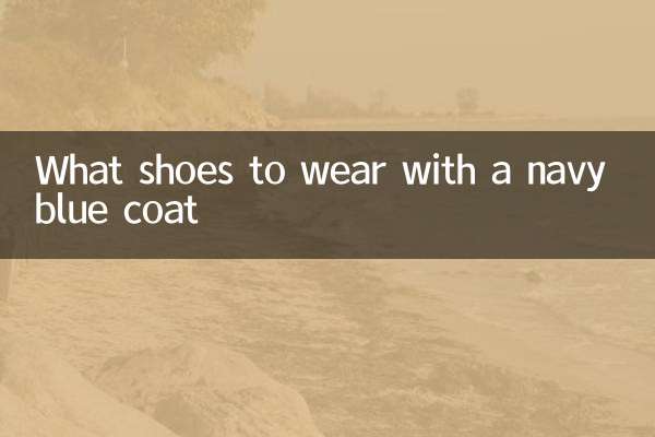 بحریہ کے نیلے رنگ کے کوٹ کے ساتھ کیا جوتے پہننے ہیں