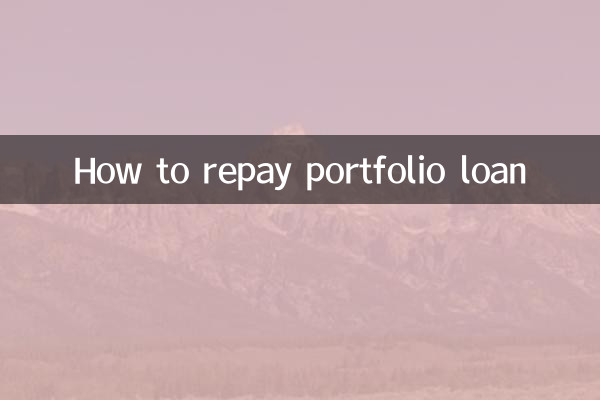 Cómo pagar el préstamo de cartera